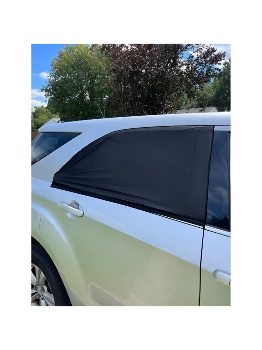 Car Window Screens for Camping (Pack of 2) | 100% Protection from Bugs